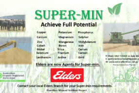 Elders are now agents for Super-Min<sup>®</sup>